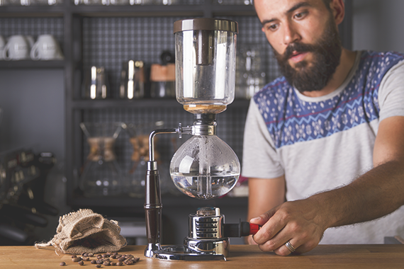 Siphon brewing βήμα 4