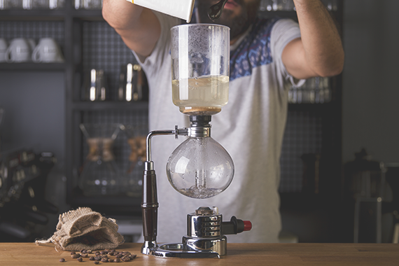 Siphon brewing βήμα 6