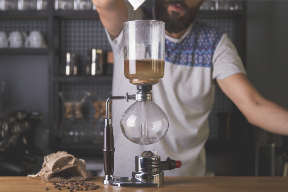 Siphon brewing βήμα 7