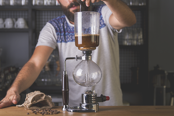 Siphon brewing βήμα 8