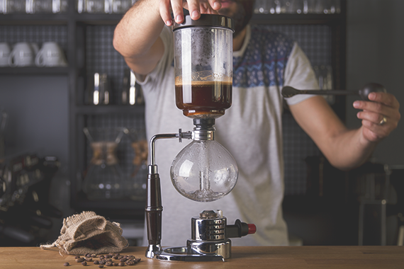 Siphon brewing βήμα 9