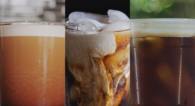 Ποια η διαφορά μεταξύ cold brew, nitro και iced coffee;